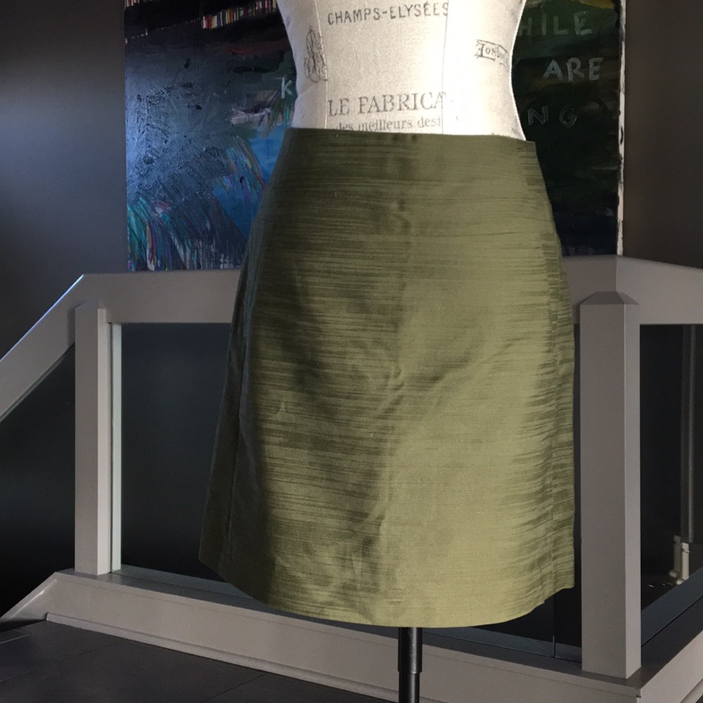Ann Taylor Linen blend skirt